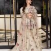 stitched (AK-520)   Fabric Detail  Top Peplum Style Heavy Natural Crep Silk and Multi Cotton Dagha With 5mm Embroidery Work.Fully Puff sleeves