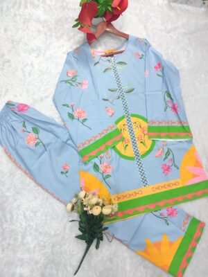 Alternative view of stitched New Launch Alert: Dive into the charm of Pakistani Prints & Intricate.