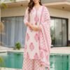 stitched Lazuki fashion presents Cream Colour Gracefully modern, eternally classic — our Straight Kurta Set brings you the best of both worlds. Elevate your ethnic wardrobe with this beautifully designed Kurta Set that seamlessly combines tradition with modern elegance.