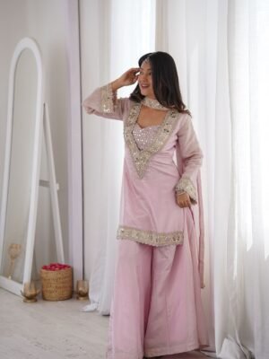 FABRIC : STAR GEORGETTE : Stitch