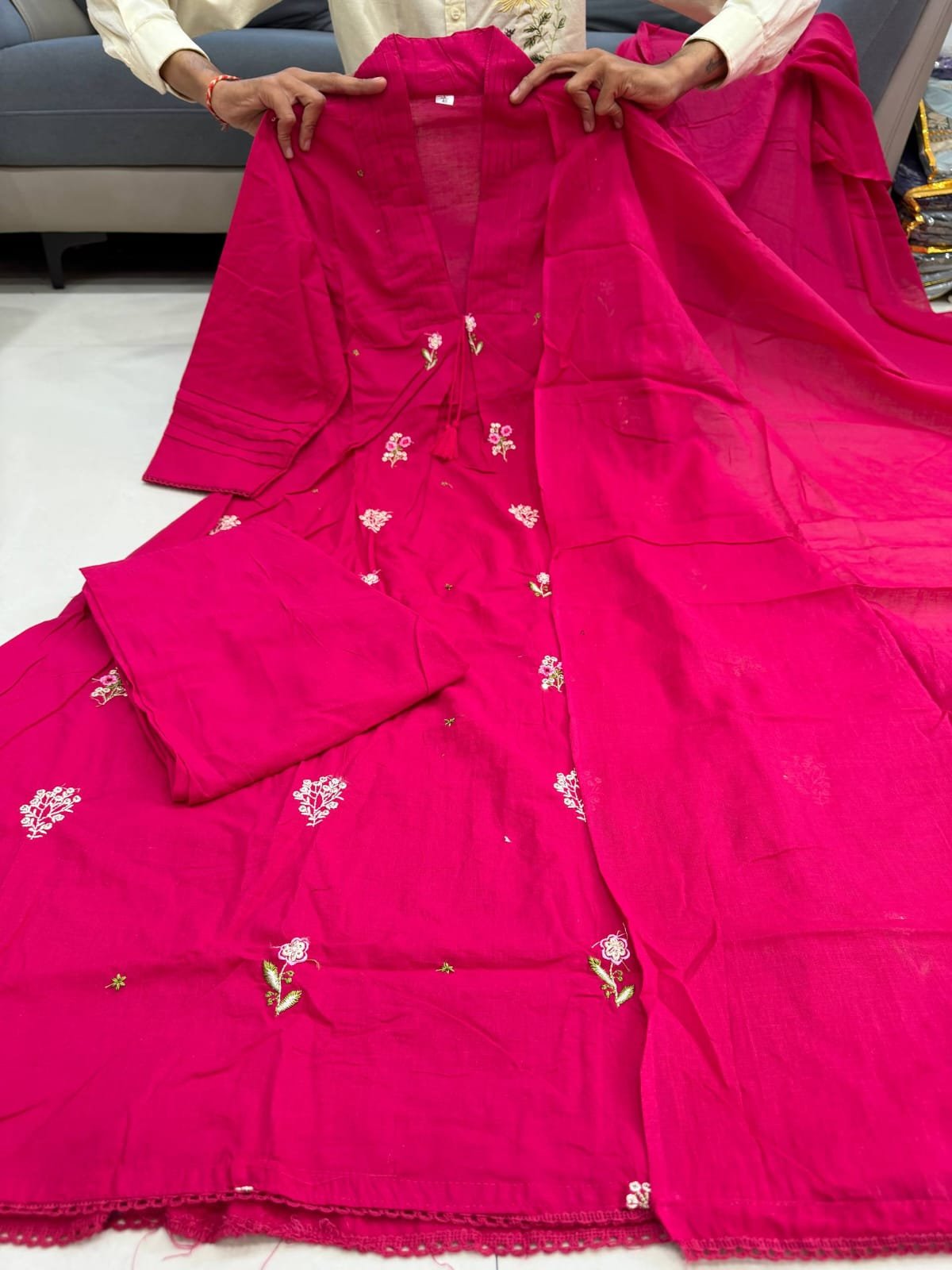 New Arrival – Premium Cotton Collection Fabric: cotton STITCHED - Image 6