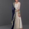 New Launching 3 Piece Suit Hit Design Collection Beautiful Embroidery And 5mm Sequins Work Nyra Cut Kurti - Plazzo With Dupatta