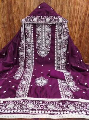 Alternative view of ʙʟᴏᴄᴋʙᴜsᴛᴇʀ ʜɪᴛ ᴄᴏʟʟᴇᴄᴛɪᴏɴs  Designer Unstitched Kurta Pant Dupatta Set