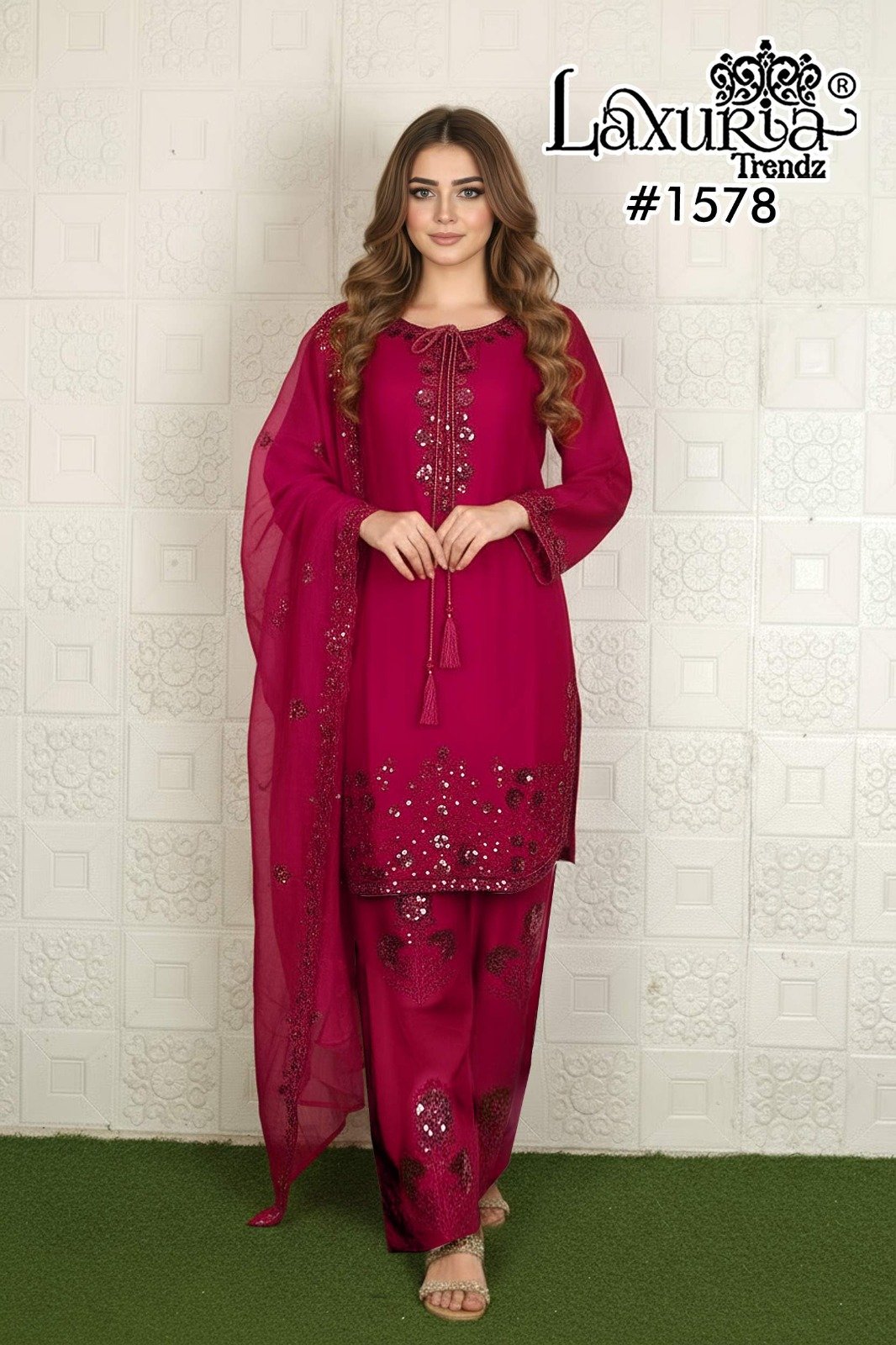 top kurta dupatta styles - Image 5