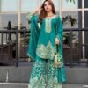 Launching New Design Trending Cinon Silk Top&Pent Palazzo&dupatta Reddy To Wear Look Designs
