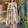 Morgan Silk Digital Print Kurti With Pant With Dupatta