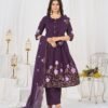 Step into timeless elegance with this beautifully crafted Anarkali Kurti Set, designed for festive celebrations, weddings, parties & special occasions