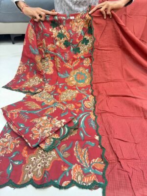 Alternative view of Launching New Summer Special  Đěsigner Summer Special  Jaipuri Gown cotton collection is Arrived
