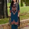 Experience a blend of tradition and modern style with this stunning 3-Piece plazzo kurti duppata Set. Available in two sophisticated shades—Deep Teal Blue and Classic Cream—this outfit is designed to make a statement at festive gatherings or formal events.