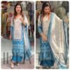 PRESERNTING UPCOMING TRADITIONAL COLLECTION WITH DIGITAL PRINTED A-LINE KURTA - PLAZZO WITH  DUPATTA