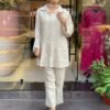 Party Wear Look Pure Chanderi Silk & CORD SET Set