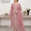 Heavy Work Party Wear Unstitched Fabric Set pakistani suit