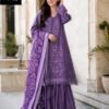 PURE COTTON WITH HEAVY EMBROIDERY COTTON FARSHI SHALWAR