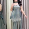 LAUNCHING NEW TRANDING COLLECTION 3 PIECE FANCY KURTI WITH PLAZZO AND BEAUTIFUL DUPATTA