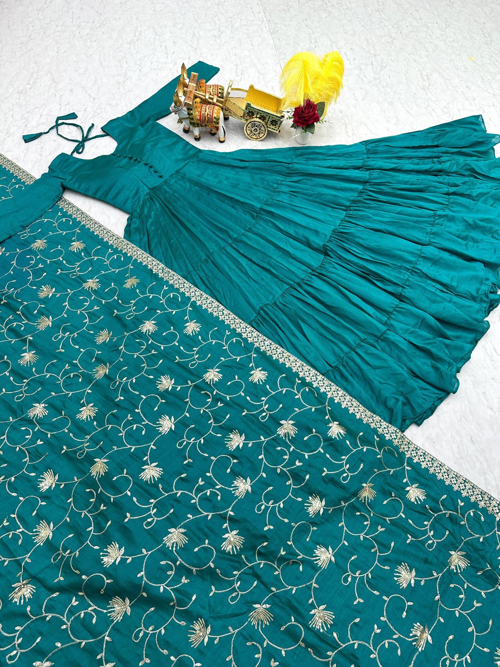 AK Creation is Launching New Festival Long Gown & Hevy Duptta - Image 2