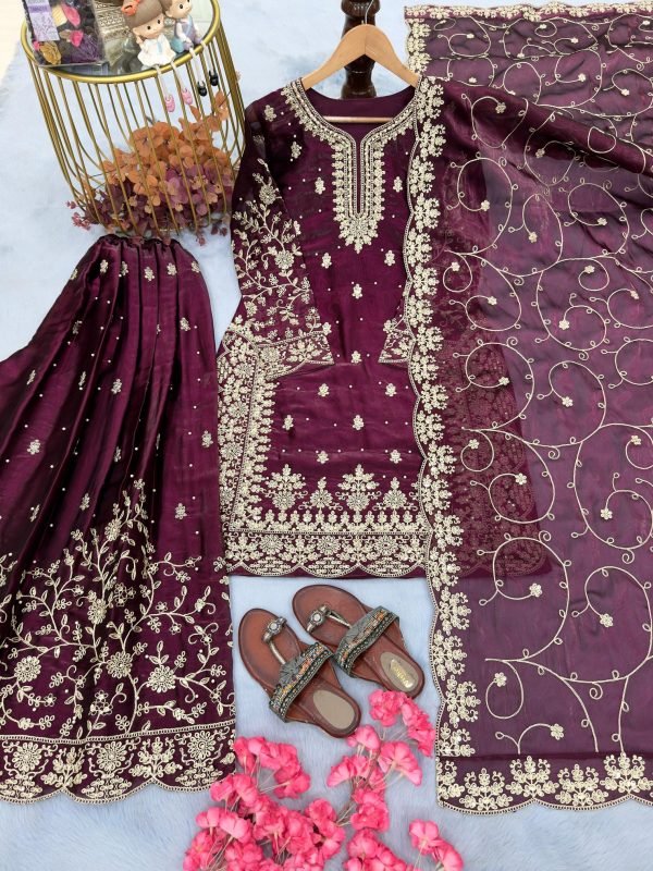 PREMIUM DESIGNER READYMADE TOP PLAZZO COLLECTIONS - Image 14