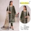 : Heavy Slub Cotton with Heavy Embroidered Multi work  Cutwork & Khatli Work