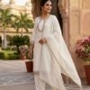 SPECIAL DESIGNER HEAVY EMBROIDERY WORK TOP PENT WITH DUPATTA SET
