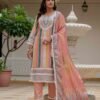 NEW Launching Women's Rayon Slub Printed straight kurta with  Pant and  Chinon Printed Lace Border Dupatta sets