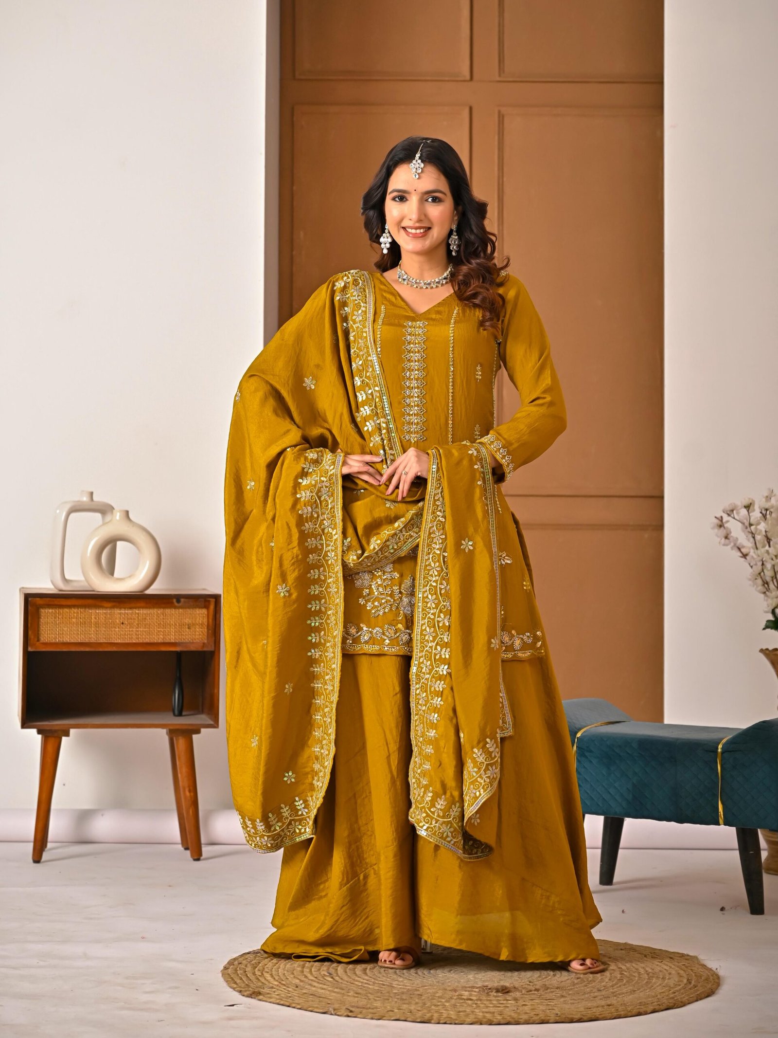 Launching New Designer Party Wear Look Top , Sharara Plazzo and Dupatta, New Fancy Style