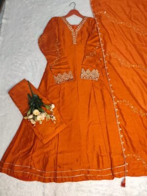 Alternative view of Today We Are Launching Party Wear Kurati with Pent and Dupatta Readymade Collection