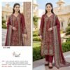 Pure viscous Maslin digital print and  hand work