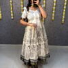 Launching Telugu Bigboss Ritu choudhary kalamkari Anarkali Recreation