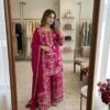 Launching New Design Trending Cp Vicitra Silk(Top&Sarara&dupatta)* Reddy To Wear Look Design