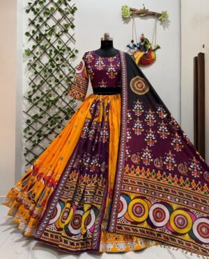 Alternative view of AK SERIES PRESENTING NEW  TRENDING NAVRATRI  SPECIAL CHANIYA CHO