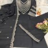 Upgrade your ethnic wardrobe with this beautiful Muslin fabric suit set in a classy Colorfull shade