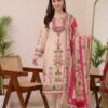 Premium Muslin  Embroidered Suit Set