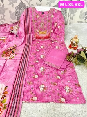 NEW ARRIVAL: Premium Pure Cambric Cotton Suit Set