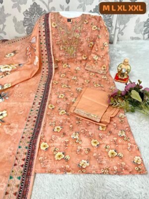Alternative view of NEW ARRIVAL: Premium Pure Cambric Cotton Suit Set