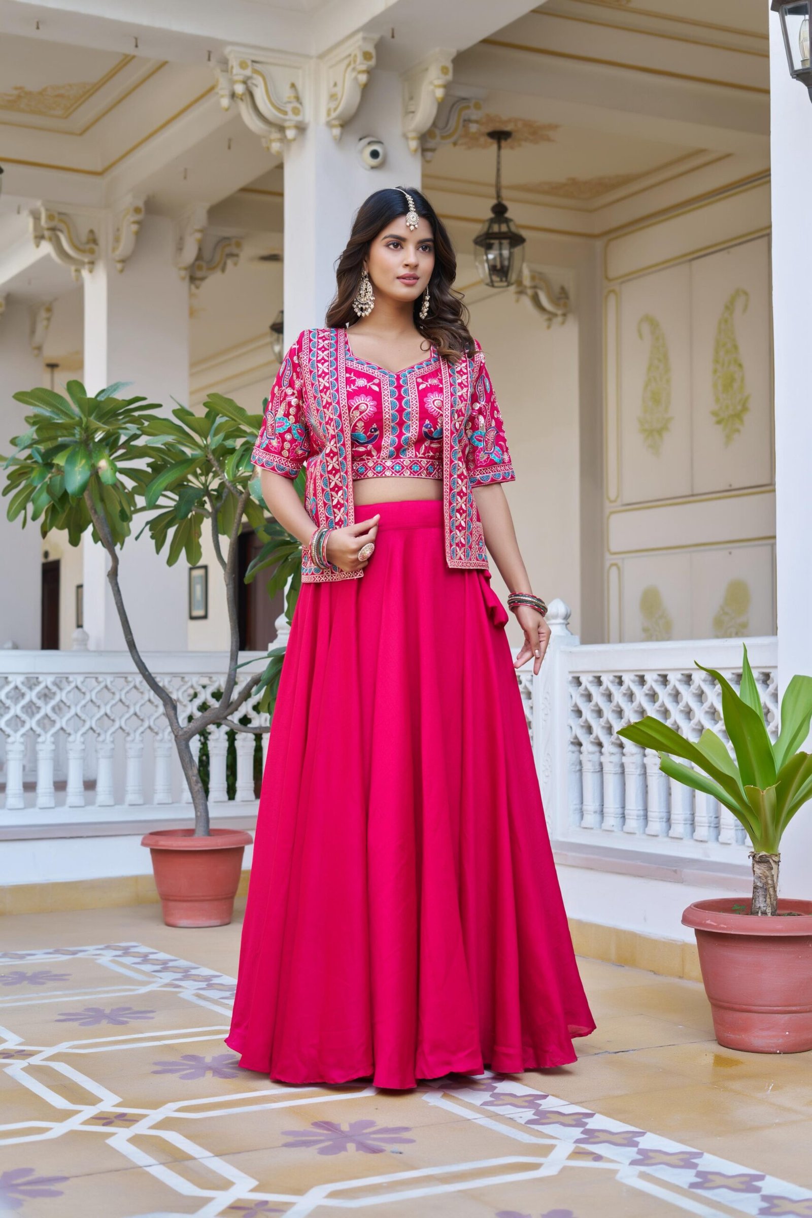 AK Creation is Launching New Festival Lehenga choli & koti - Image 8