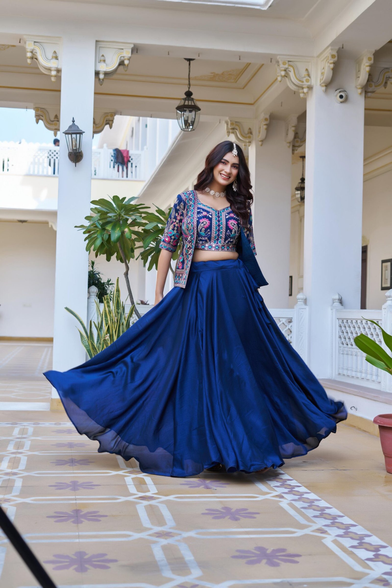 AK Creation is Launching New Festival Lehenga choli & koti - Image 6