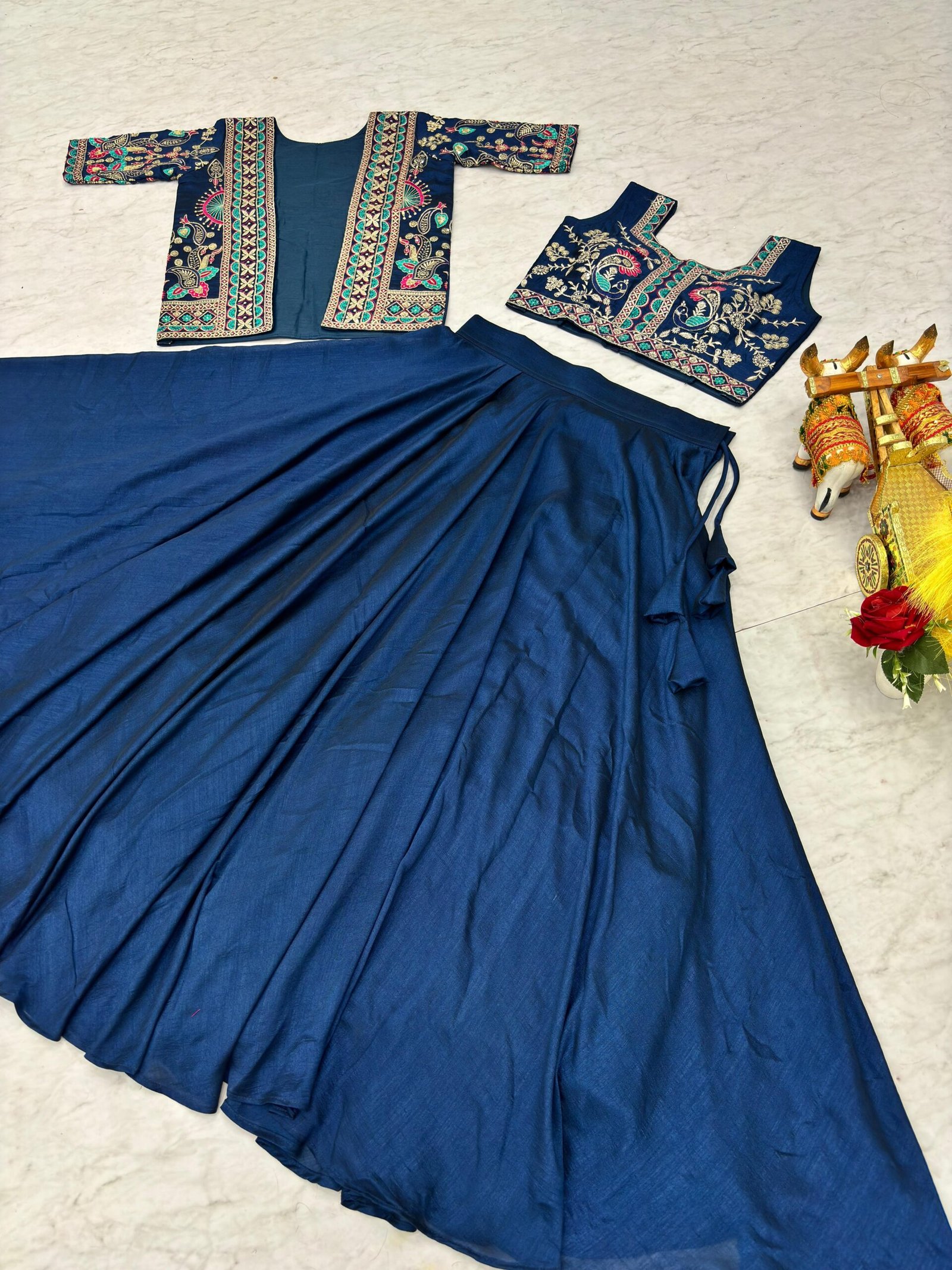 AK Creation is Launching New Festival Lehenga choli & koti - Image 7