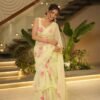 One More Super Hit Launch – Georgette Ruffle Lahenga Saree*