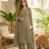 AK launching  chikankari embroidery 3 pic suit