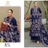 Heavy embroidered cambric cotton beautiful semi stitched suits Cotton bottoms unstitched Kota cheks embrdrd dupatta