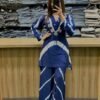 Premium Burbary Silk With Handwork Nack CORD SET