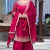 AK-Series New Designer Party Sharara Suit & Dupatta Set