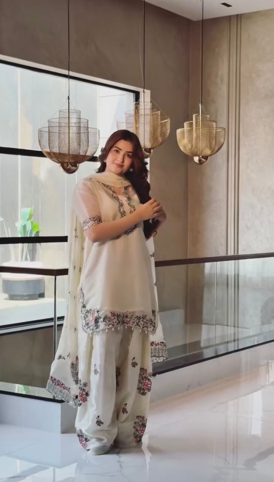 Designer Farshi Plazo Set – Elegant Ethnic Wear Crafted in Classy Tones with Premium Fabric & Detailing