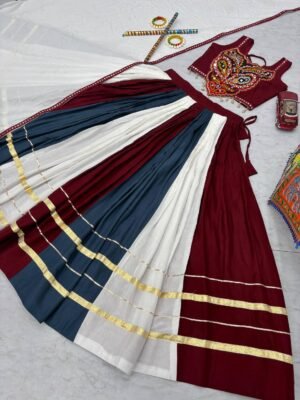 Alternative view of AK Creation is Launching Navratri Special Pure Cotton Lehenga Choli