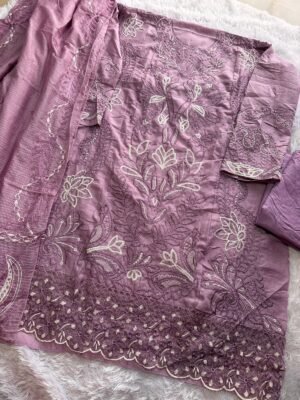 Alternative view of Kota cheks embrdrd dupatta