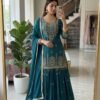 Launching New Design Trending Cinon Silk Silk *Top&Lehenga &dupatta