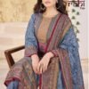 PURE COTTON LAWN FANCY ORGANIC PRINTED + BEAUTIFUL HAND WORK: 2.5 Mtr