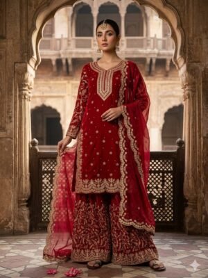PREMIUM DESIGNER READYMADE TOP PLAZZO COLLECTIONS