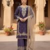 :Pur Jimmy  With Heavy Embroidery 5 mm Sequence Work With Diamond & Moti Hand Work With Fancy Sleeves