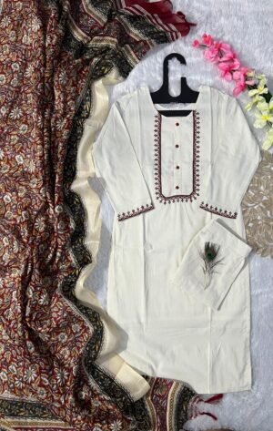New Designers Kurti Pent Dupatta Set