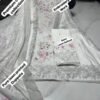 pure jam cotton & premium cottan collection with beautiful karachi print with work /lace border